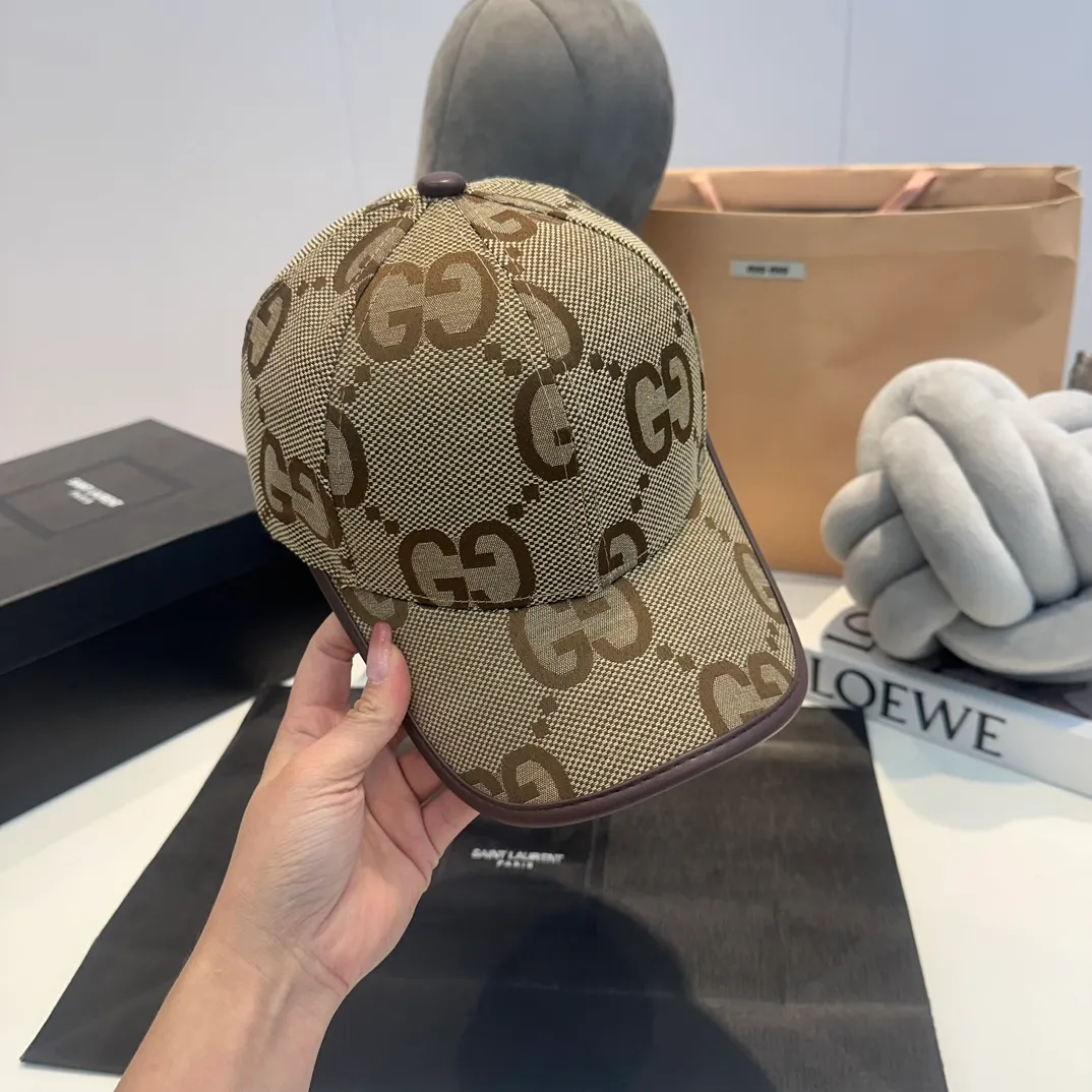 P60 Gucci new peaked cap, men’s and women’s baseball cap, head circumference 57cm