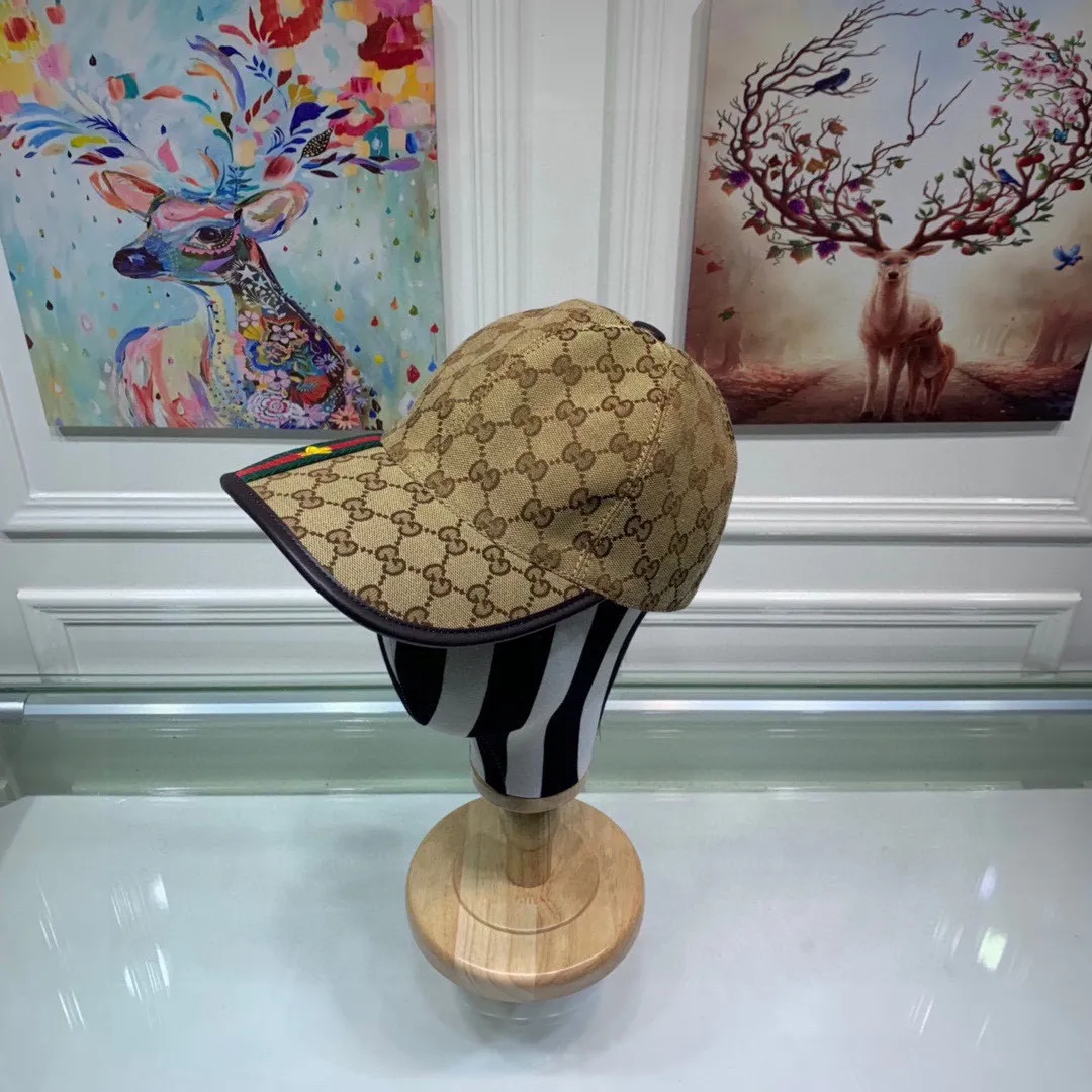 🉐90 Comes with box bag, Gucci’s latest original baseball cap😍😍Customized at the counter with 1:1 mold opening, the highest version, original canvas + first-layer cowhide, light and breathable! Photographed in real life, suitable for men and women in all seasons, basic head circumference 56cm, adjustable patches.