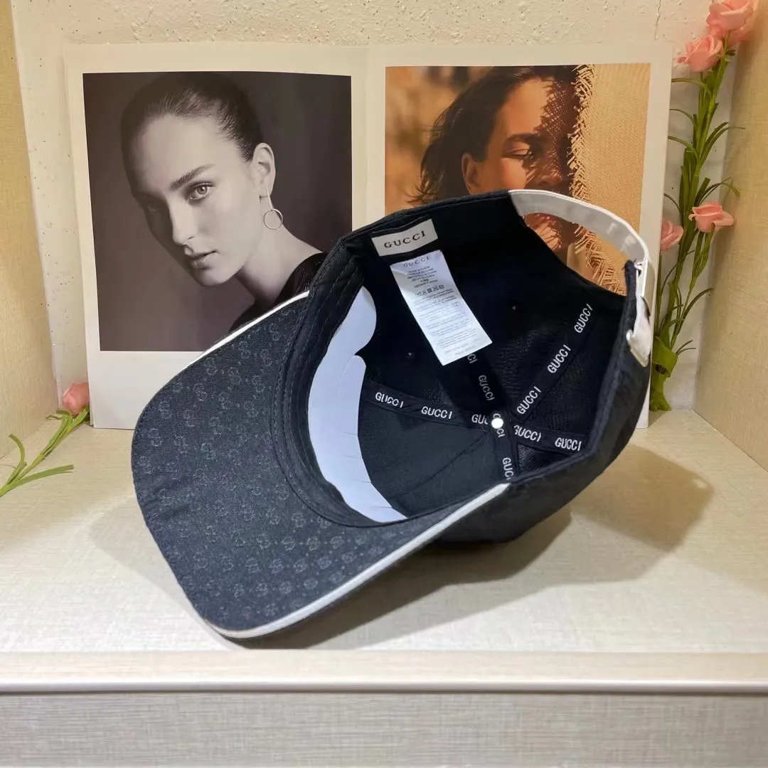 Special P60💛 Comes with dust bag [GUCCI Gucci] 2022 spring model counter-synchronized baseball cap, shipped from the counter at the same time, big-name models are super easy to match, hurry up and get it!