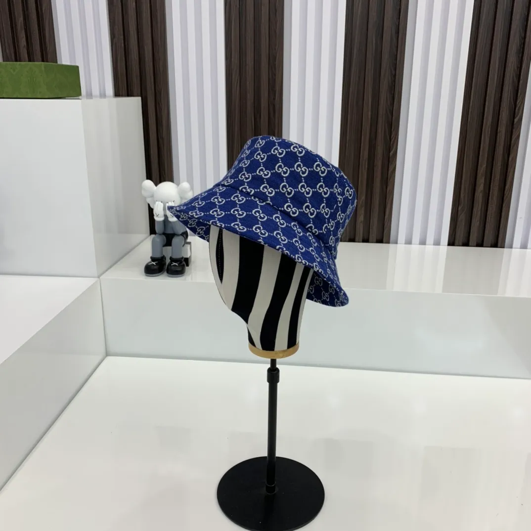 p80 Gucci (Gucci) new style fisherman hat original Gucci with LOGO printing, real shot, suitable for men and women.
