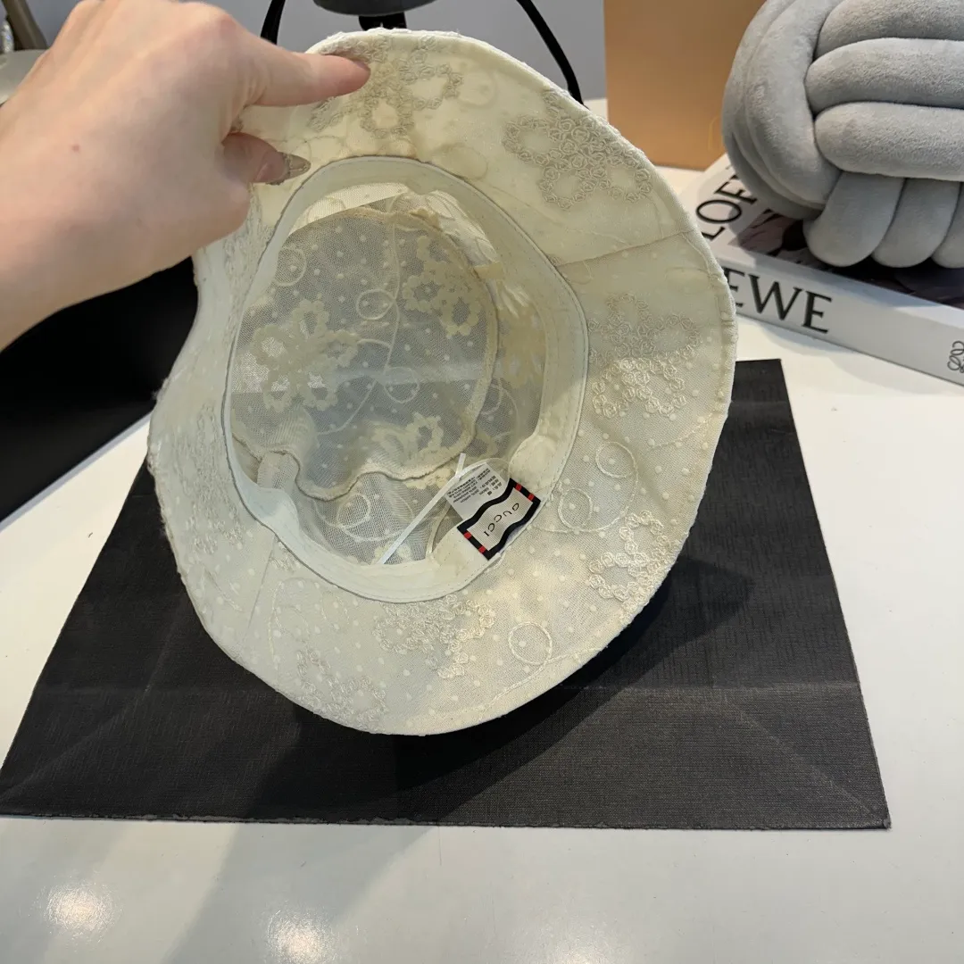 P60 Gucci new fisherman hat, head circumference 57cm
