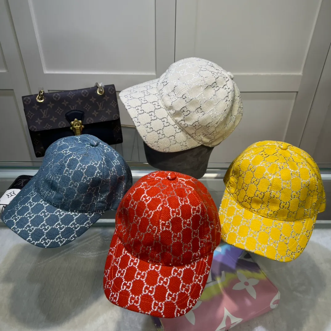 P66💰Gucci (Gucci) classic original baseball cap, 1:1 mold customization, original canvas + first-layer cowhide, full of heroism, excellent quality! Pure cotton lining, basic head circumference 56cm, adjustable patches.