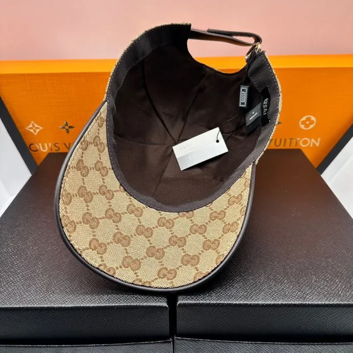 P90 hot-selling model in stock Gucci logo webbing, top quality original order, excellent quality, same baseball cap as the official website, real product shot, ready stock quickly