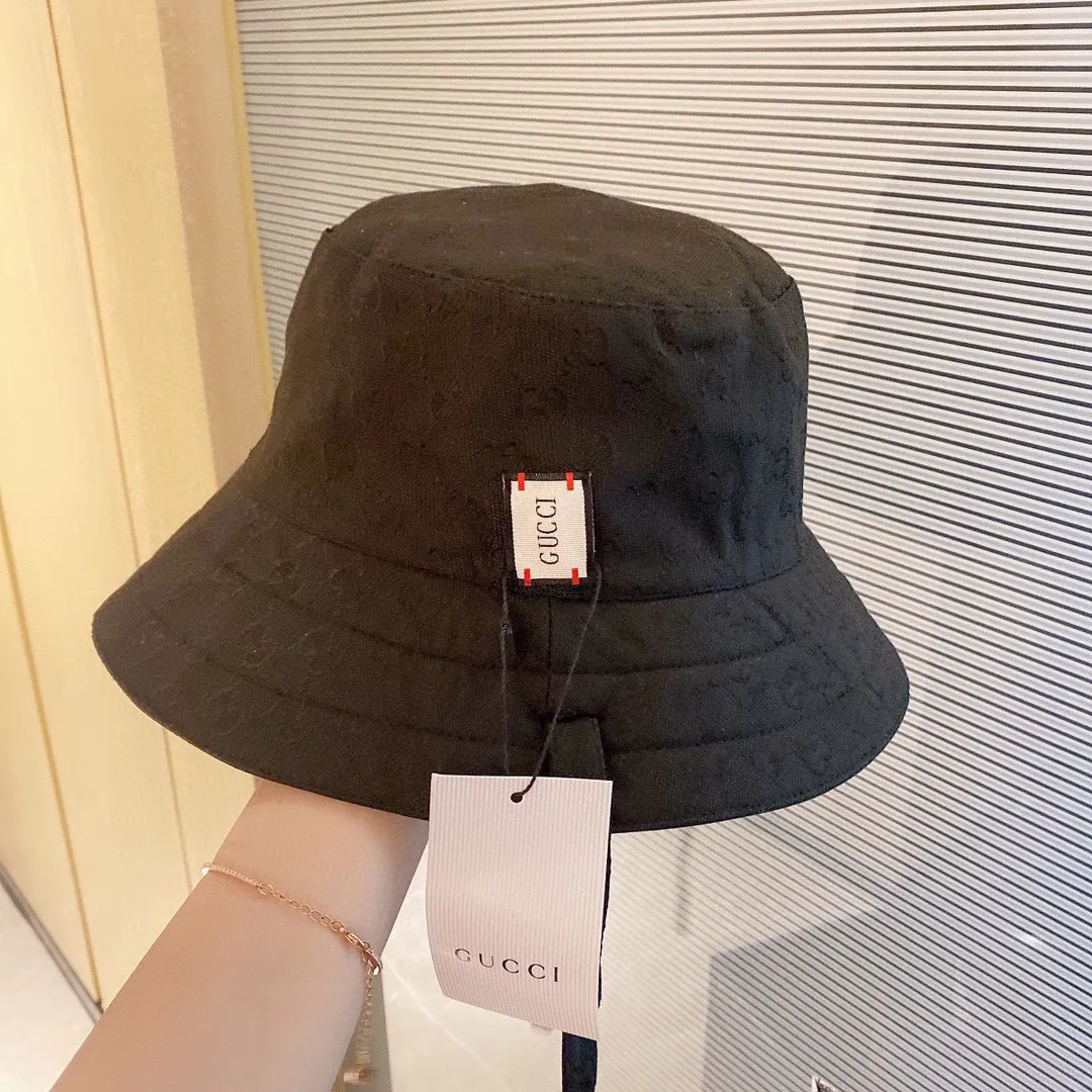 Special P70💛 Comes with dust bag [GUCCI] High version shipped from the official website, new fisherman hat published 1:1, very classic classic, popular retro beauty, a must-have when going out, classic never goes out of style, double-sided wear#