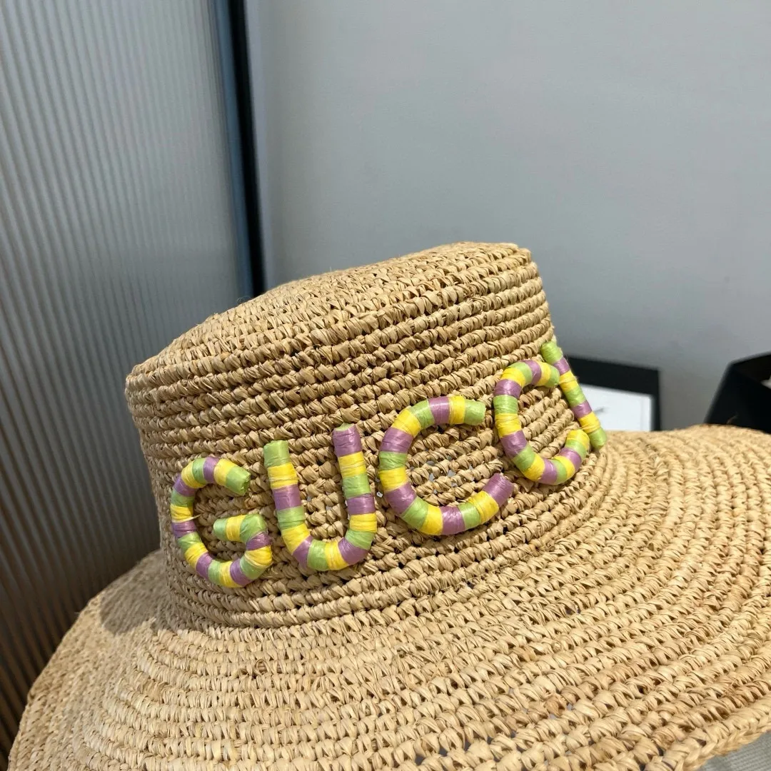 💰240¥ Gucci new raffia hat, official model, head circumference 57cm