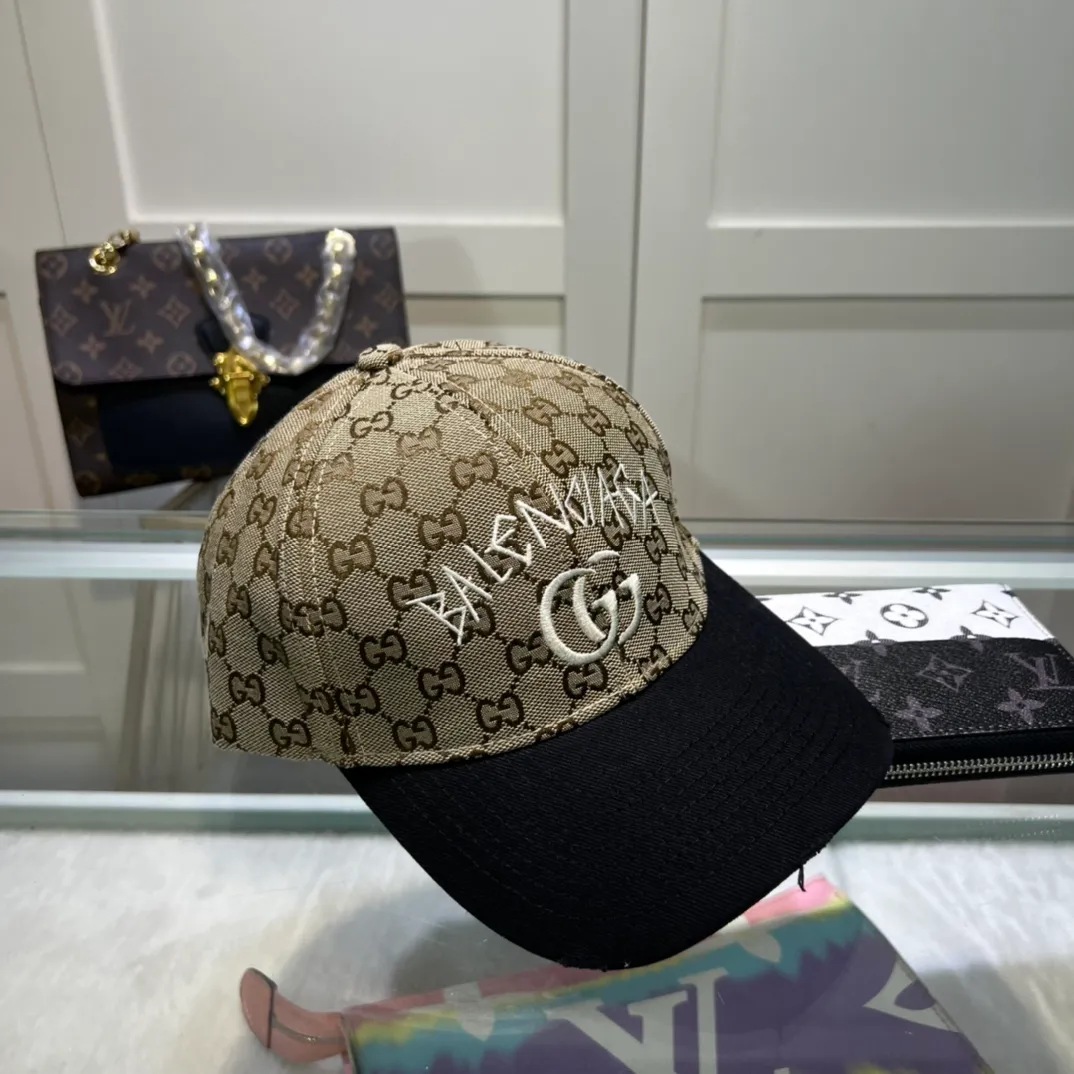 P54💰BALENCIAGA GUCCI new logo baseball cap, cool colors, different styles for men and women, the first batch will be shipped first! A must-buy for Paris fans!