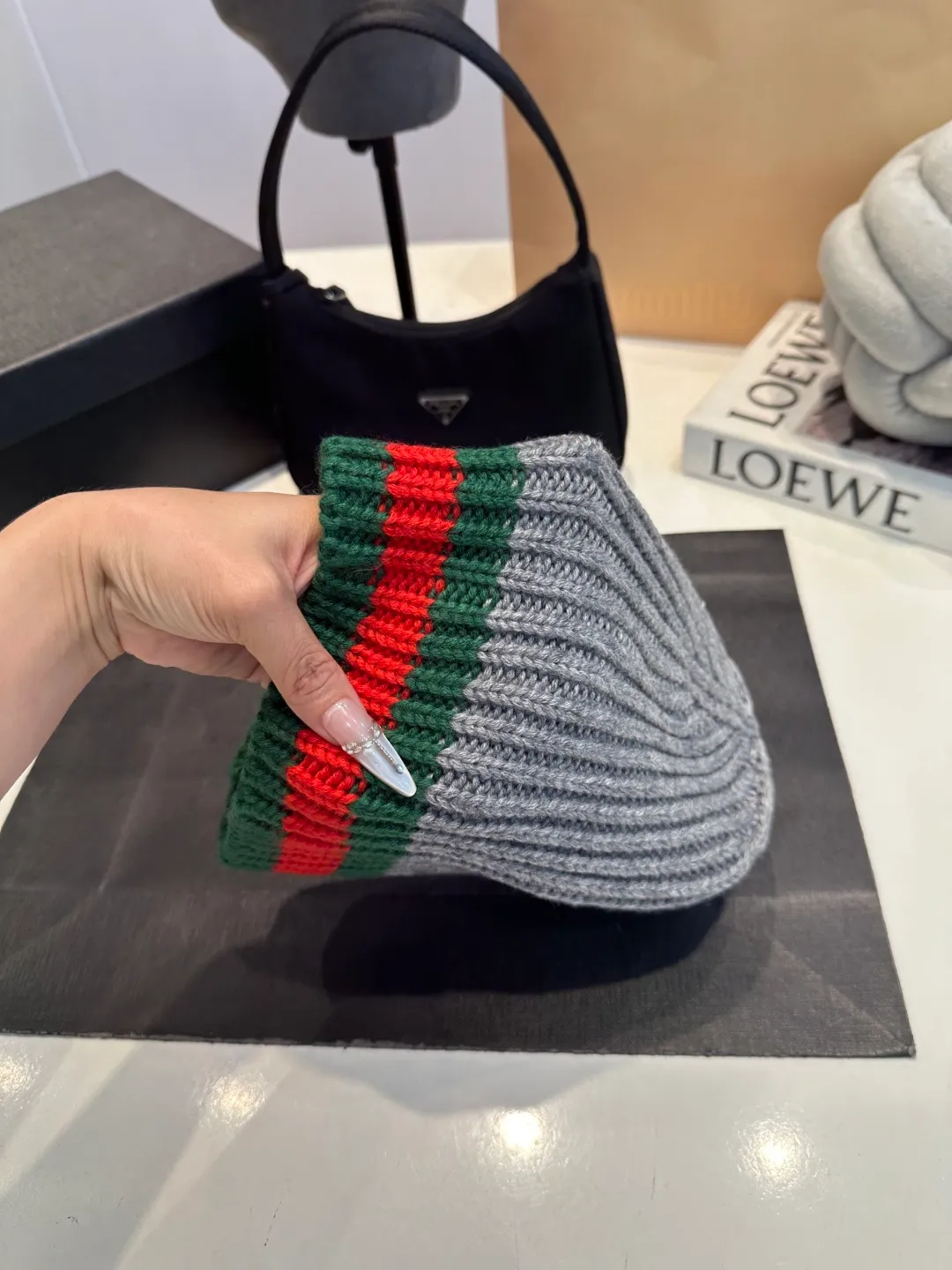 P56 Gucci knitted beanie, unisex