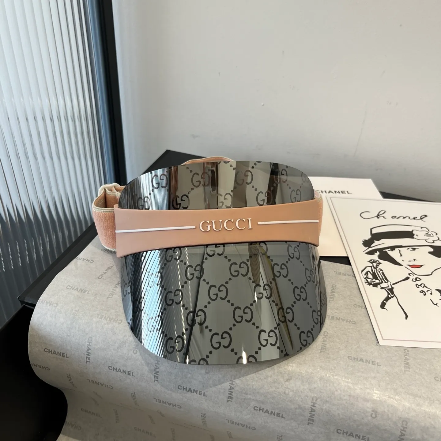 💰130¥ Gucci lens sun hat, advanced customization, adjustable, a must-have item for fashion bloggers