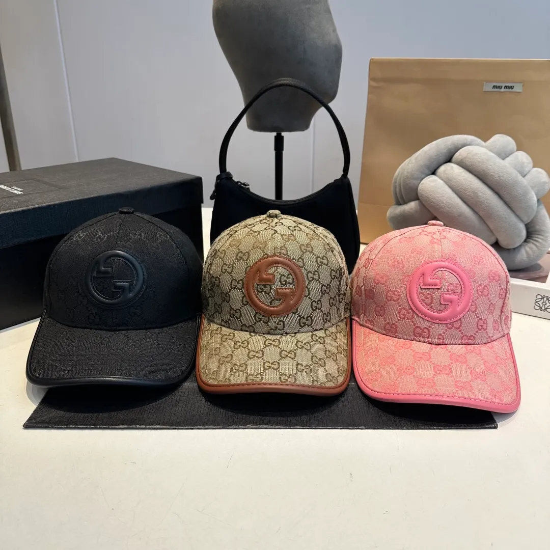 P56 GUCCI 2025 new baseball cap at the counter, very trendy! Casual and sports style, classic production, super easy to match with clothes