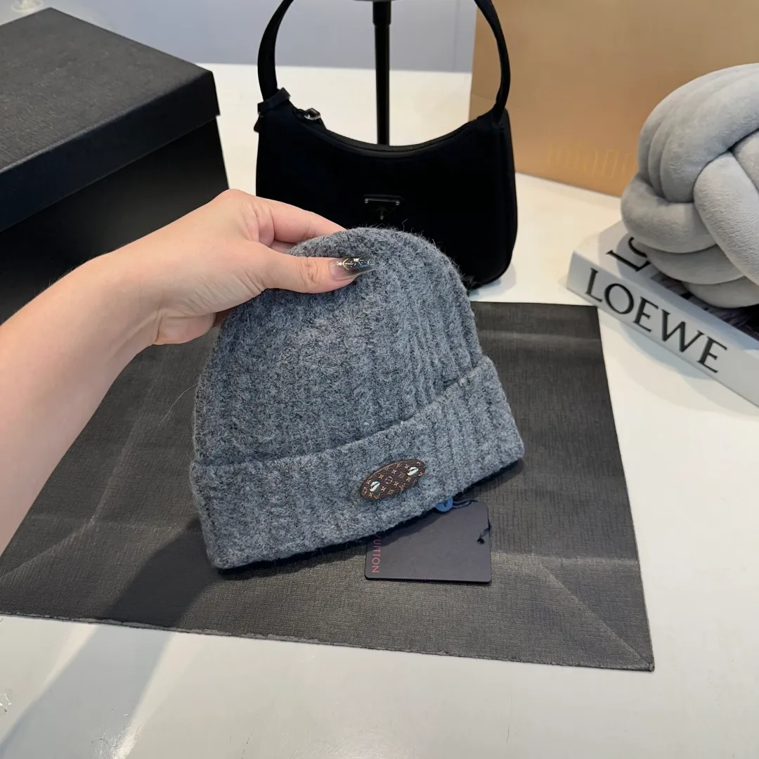 P56 LV Louis new autumn and winter style wool hat, 100% wool fabric🐑