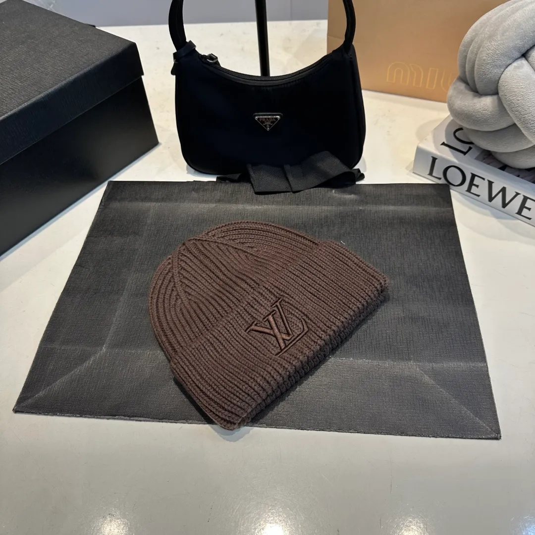 P58 LV Louis new autumn and winter style wool hat, 100% wool fabric🐑