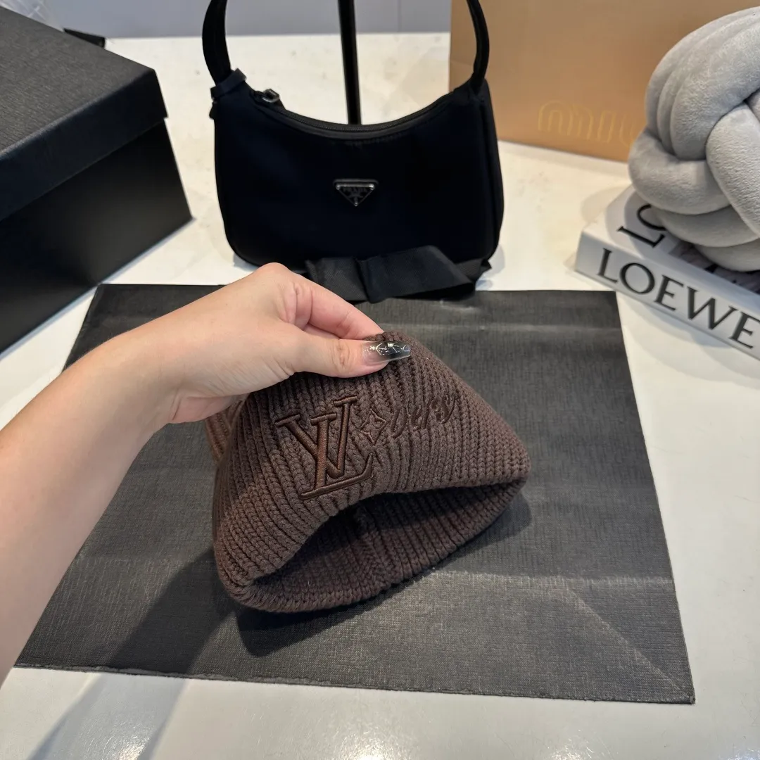 P58 LV Louis new autumn and winter style wool hat, 100% wool fabric🐑