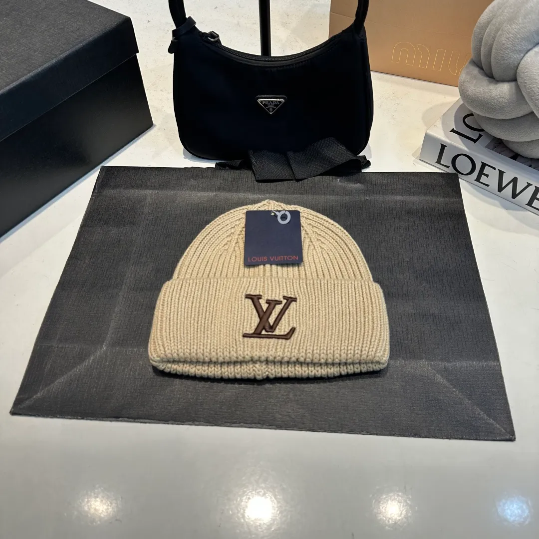 P58 LV Louis new autumn and winter style wool hat, 100% wool fabric🐑