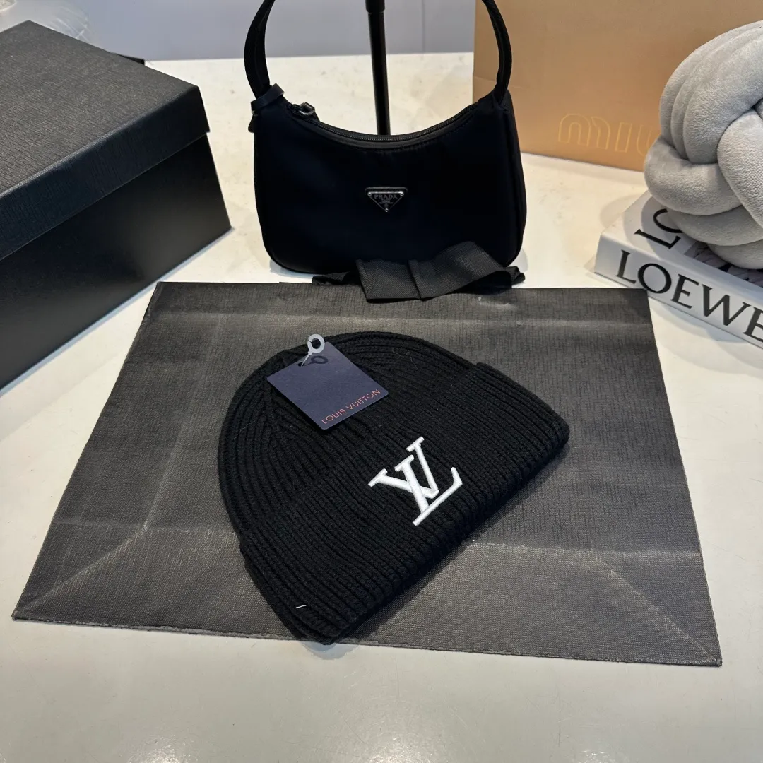P58 LV Louis new autumn and winter style wool hat, 100% wool fabric🐑