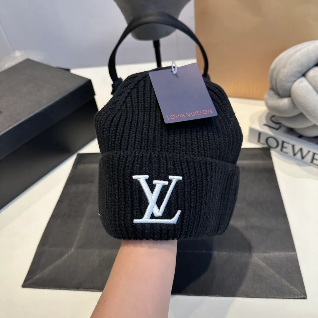 P58 LV Louis new autumn and winter style wool hat, 100% wool fabric🐑