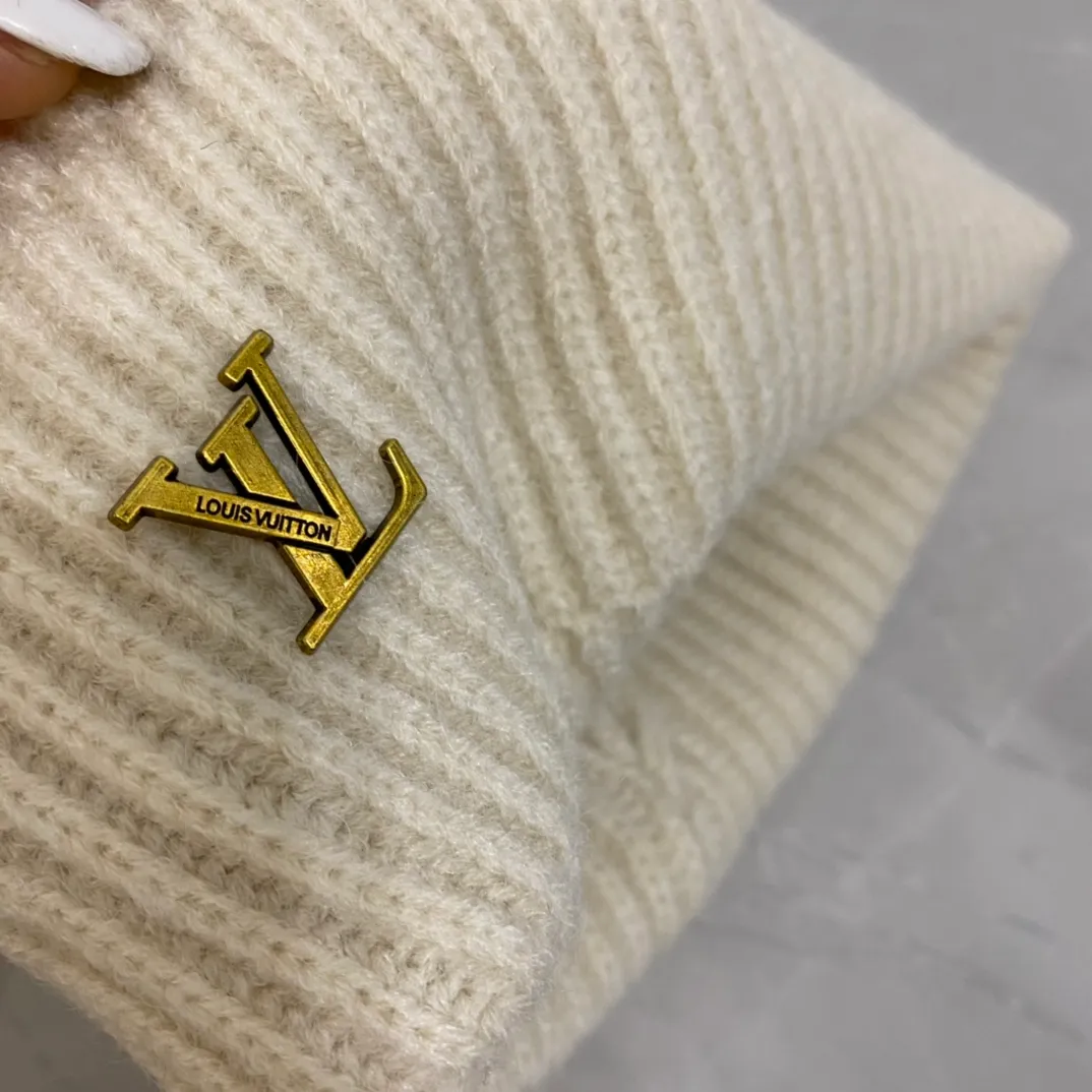 🉐50👒LV Louis Vuitton 2022 new autumn and winter wool hats, knitted hats for men and women,