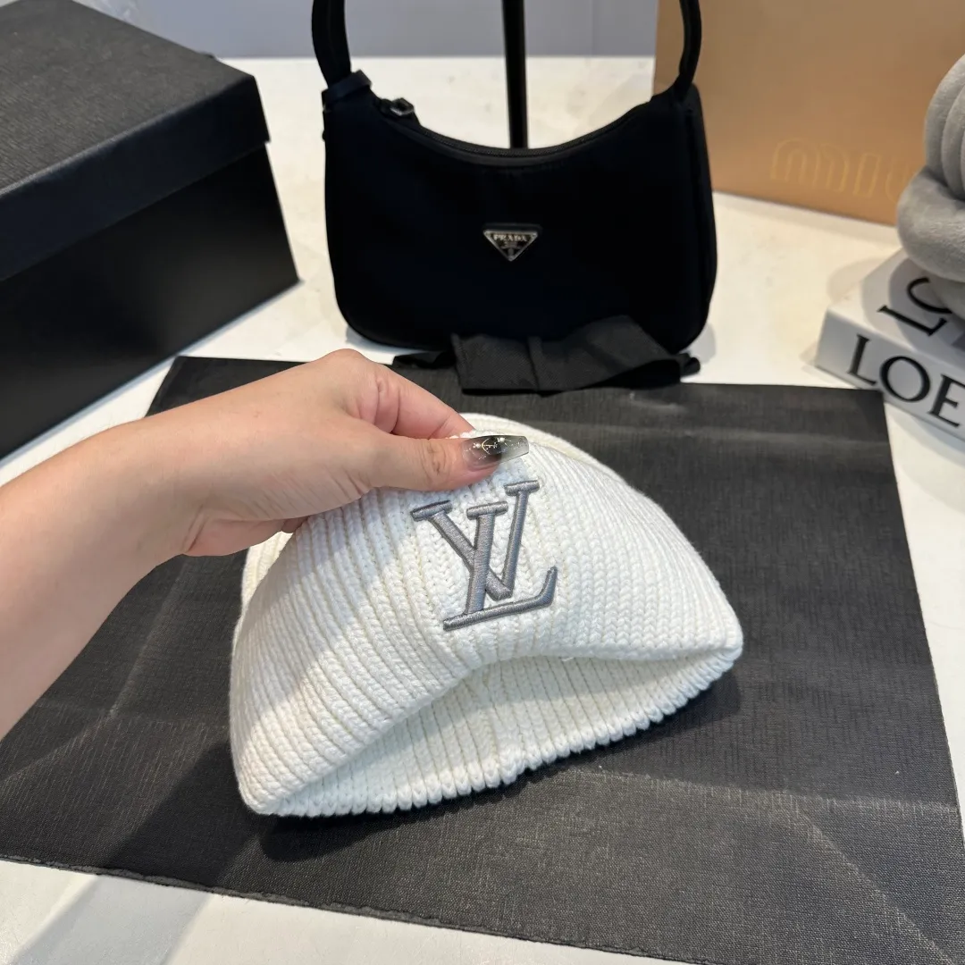 P58 LV Louis new autumn and winter style wool hat, 100% wool fabric🐑