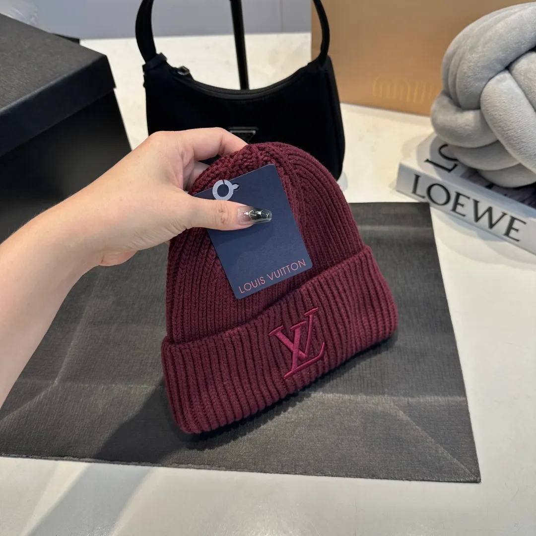 P58 LV Louis new autumn and winter style wool hat, 100% wool fabric🐑
