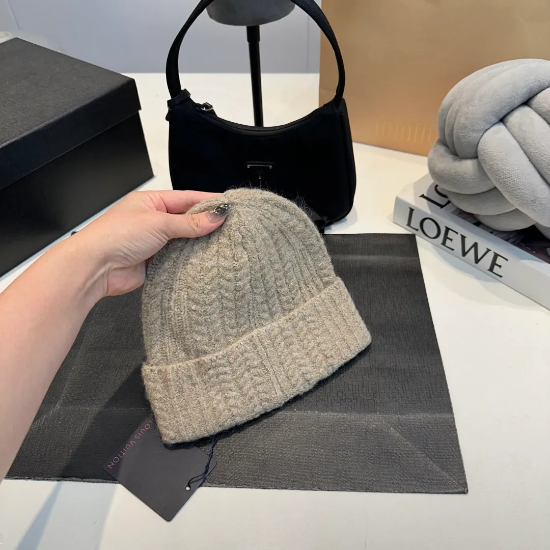P56 LV Louis new autumn and winter style wool hat, 100% wool fabric🐑