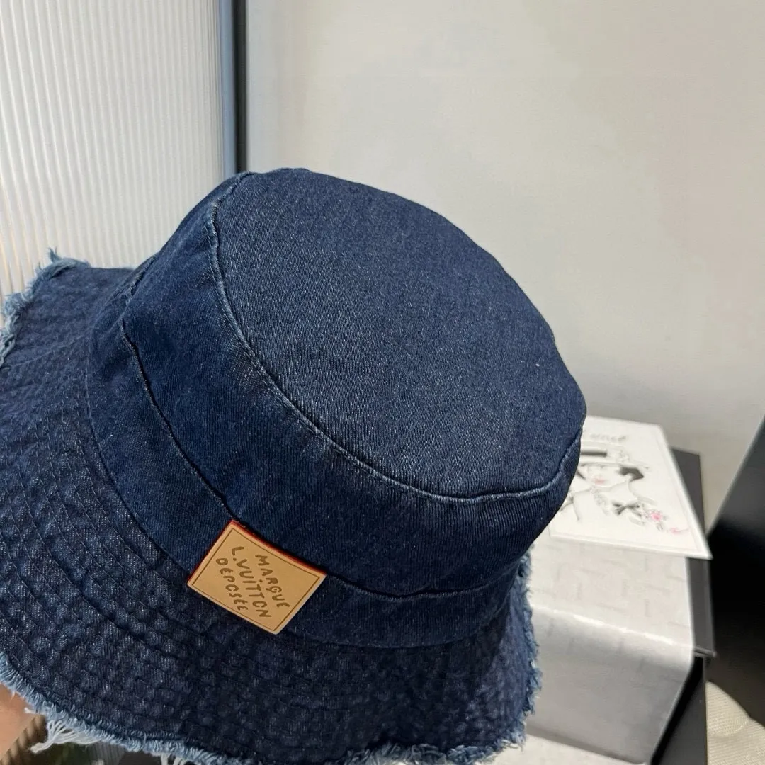 💰100¥ LOEWE denim bucket hat, head circumference 57cm