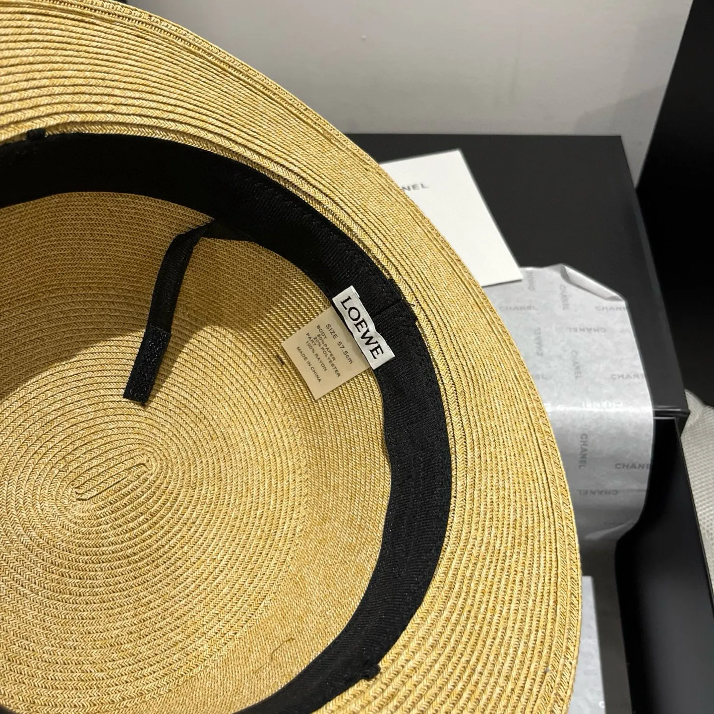 💰140¥ ＬＯＥＷＥ Loewee’s new flat top hat, head circumference 57cm