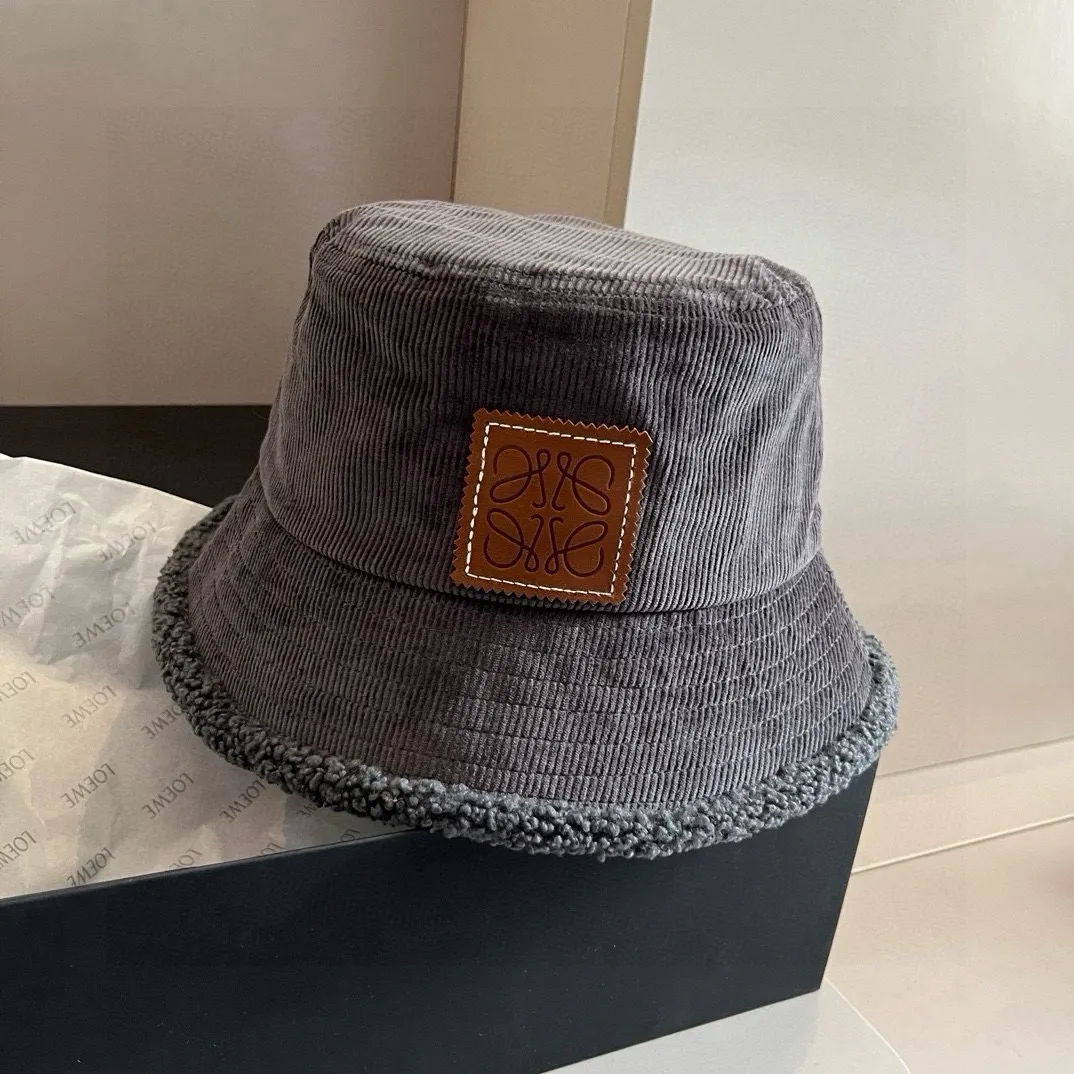 💰110¥ LOEWE new corduroy bucket hat, advanced customization, head circumference 57cm