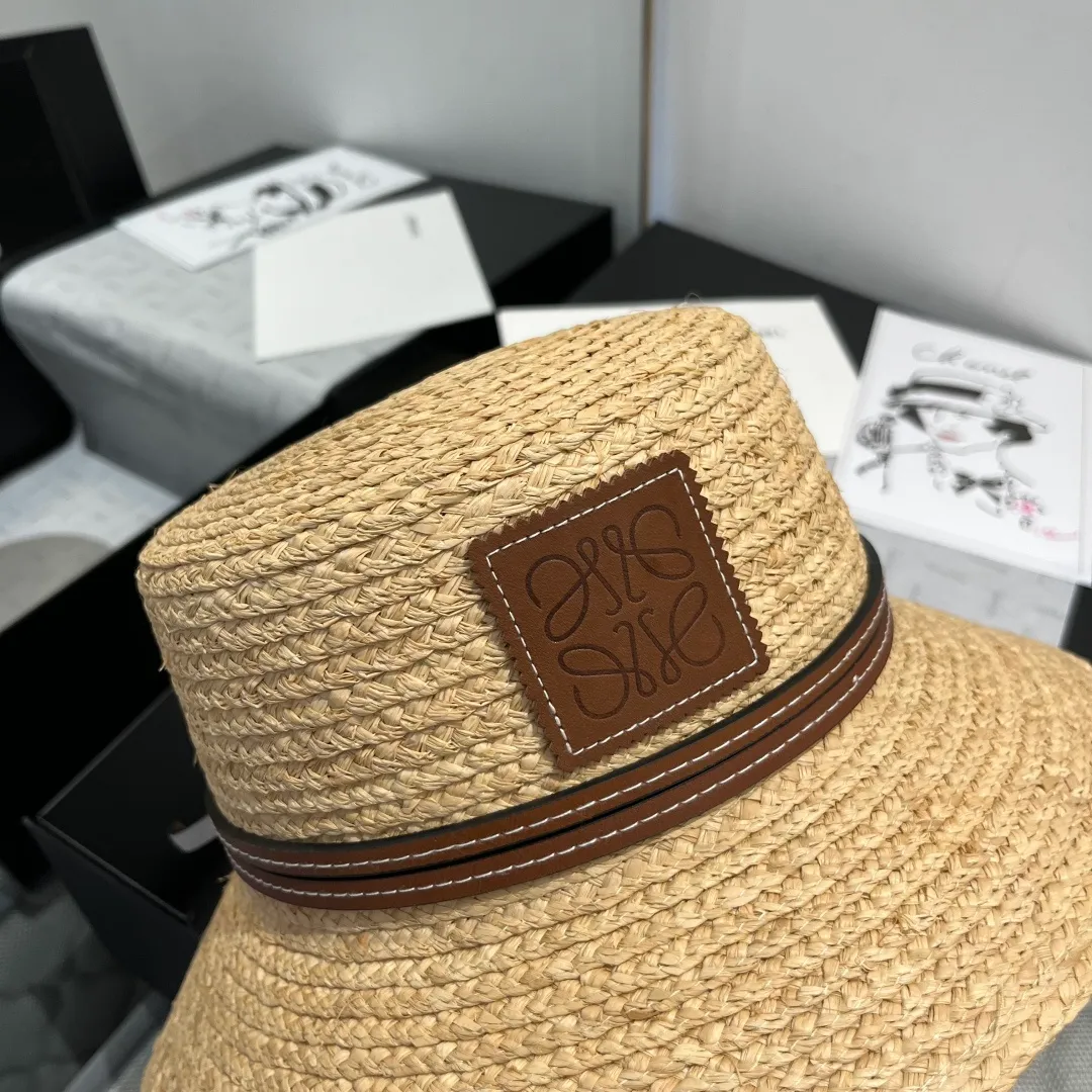 💰170¥ LOEWE Laffia hat, bucket hat, head circumference 57cm
