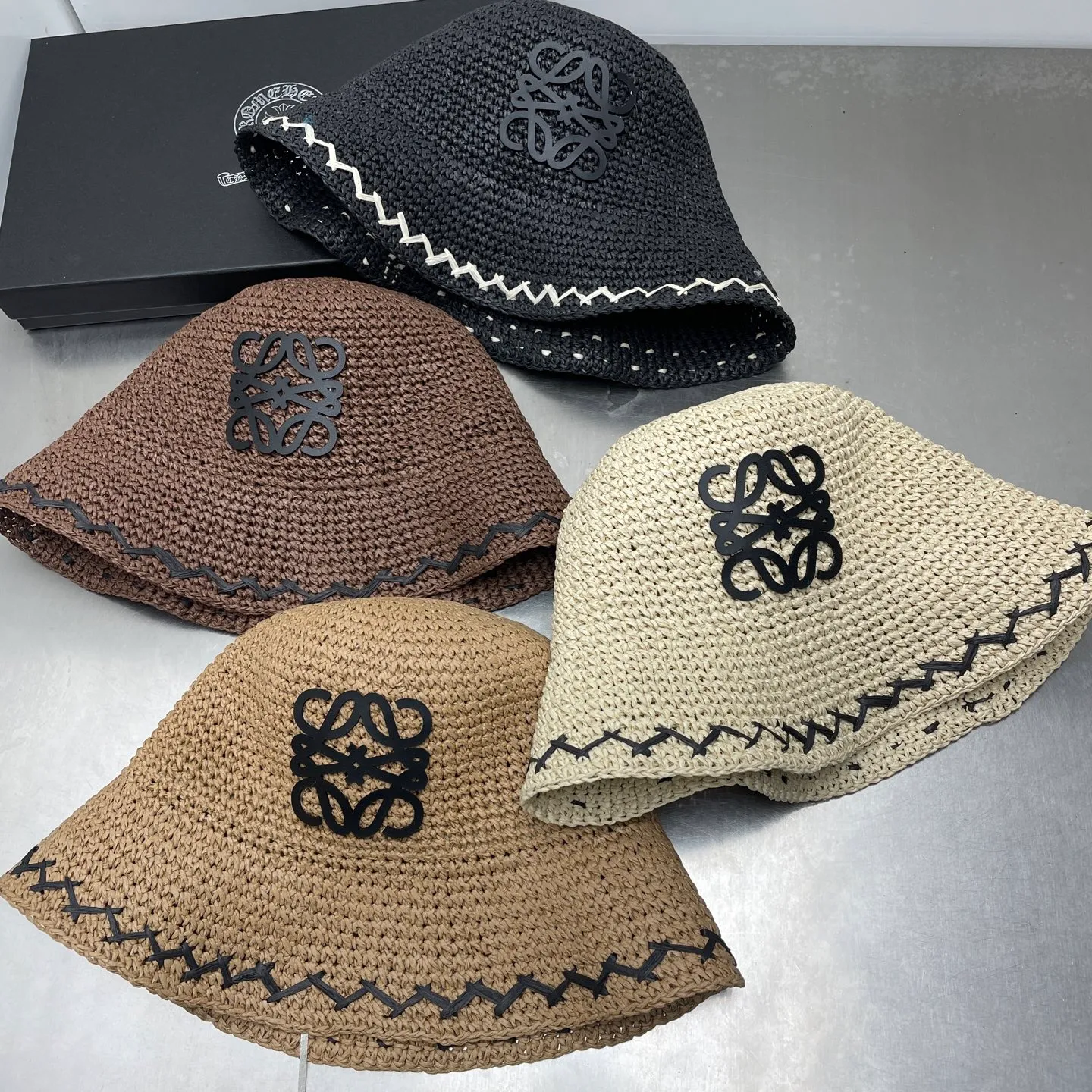 Private message for price inquiry! Loewe handmade bucket hat