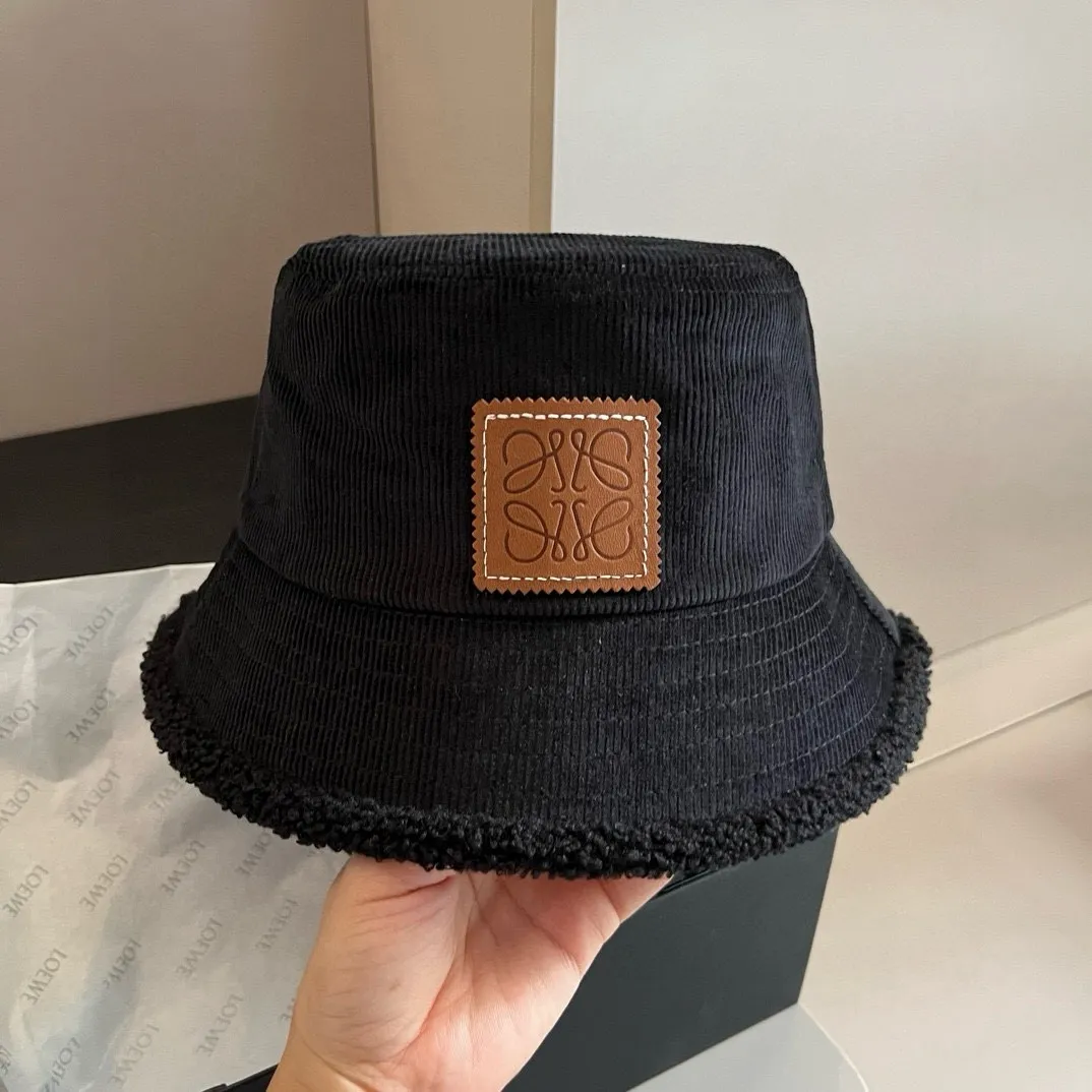 💰110¥ LOEWE new corduroy bucket hat, advanced customization, head circumference 57cm