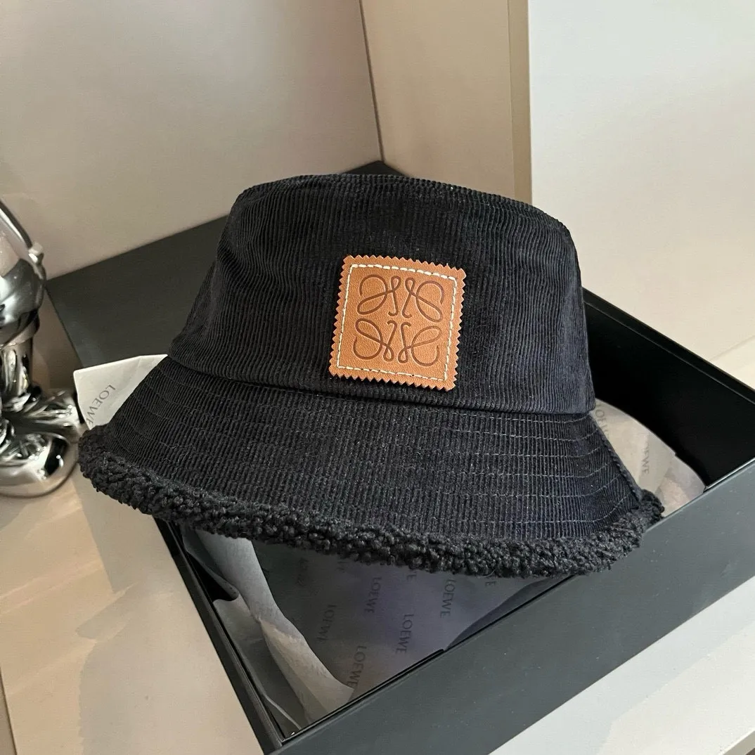 💰110¥ LOEWE new corduroy bucket hat, advanced customization, head circumference 57cm