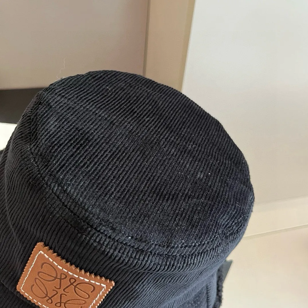 💰110¥ LOEWE new corduroy bucket hat, advanced customization, head circumference 57cm