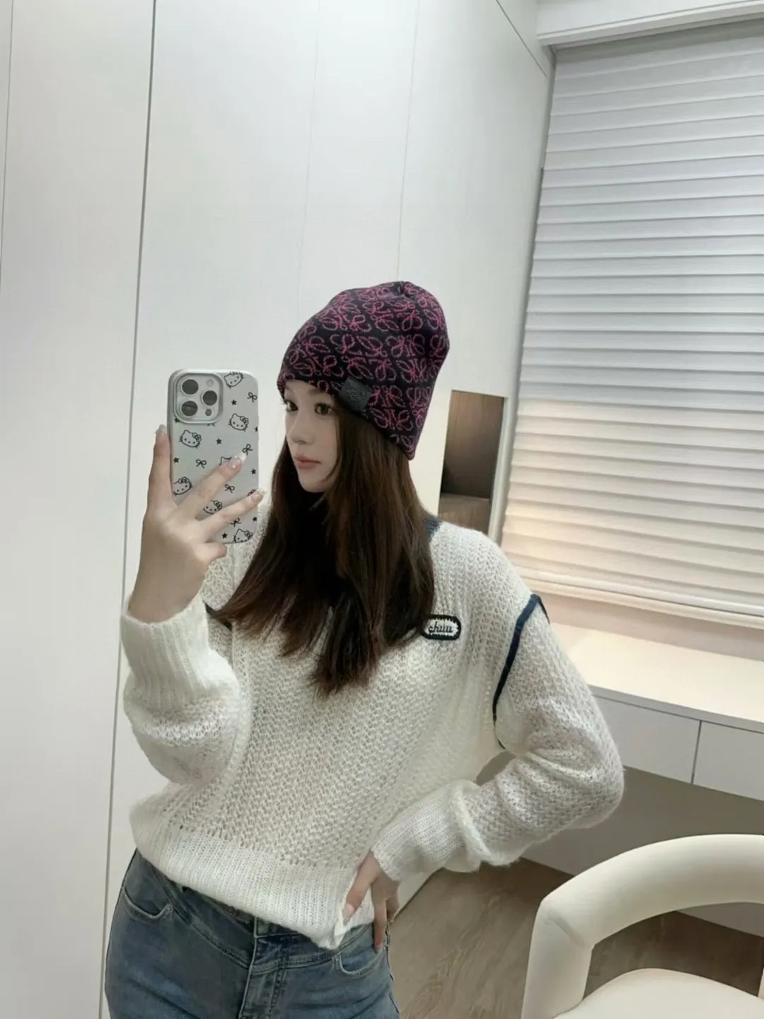 56💰 Classic knitted hat from loewe official website! Xiaohongshu’s hottest selling item! Dress well! The same style for men and women, thicker and warmer, fashionable and popular 🌸First-class quality, the best brand for warmth in autumn and winter, order now, limited edition