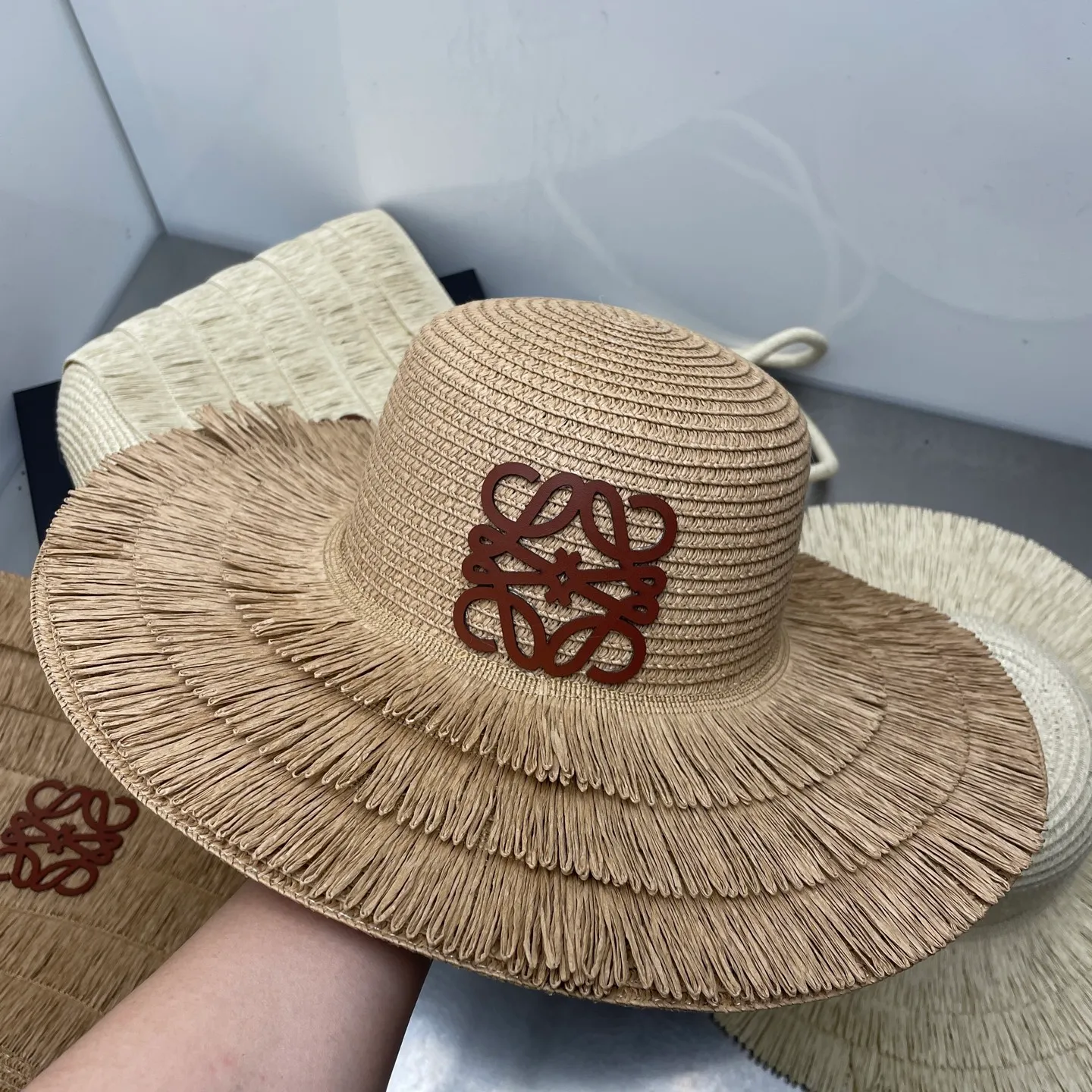 Loewe Beach 🏖️Vacation style straw hat bag