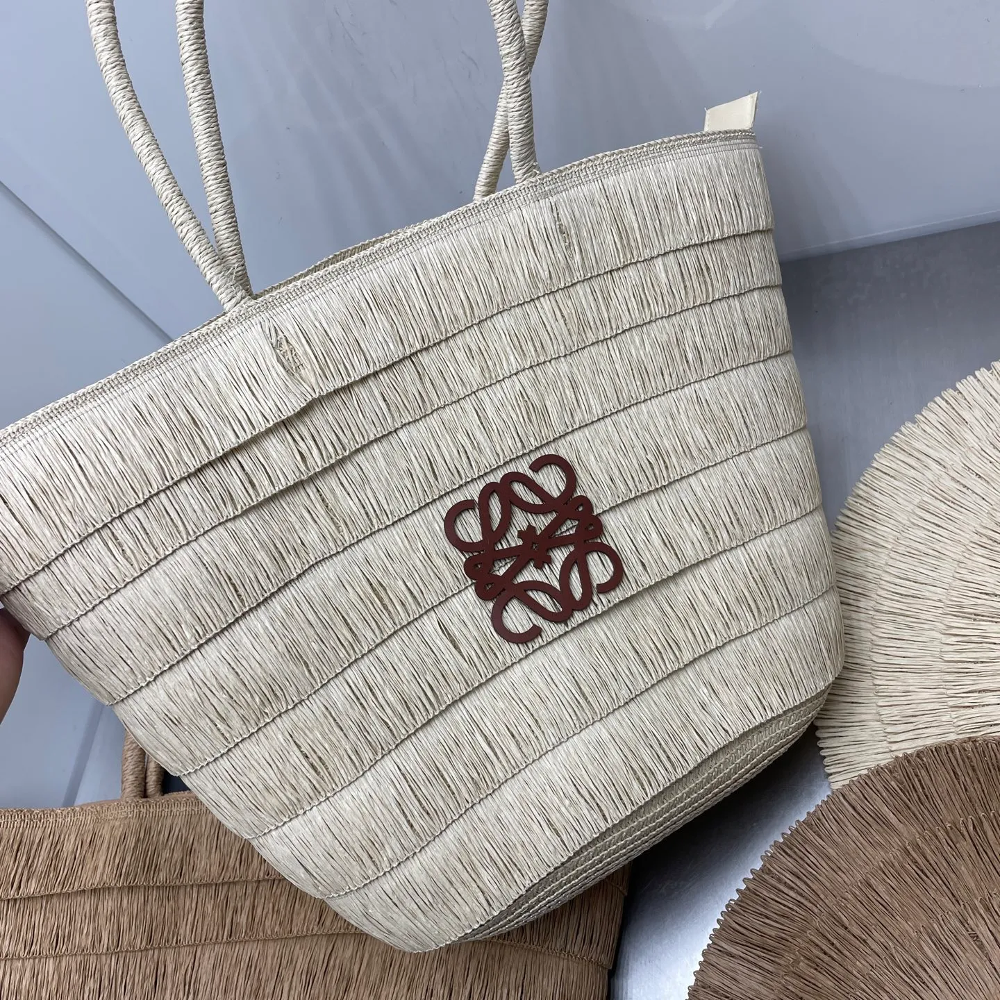 Loewe Beach 🏖️Vacation style straw hat bag
