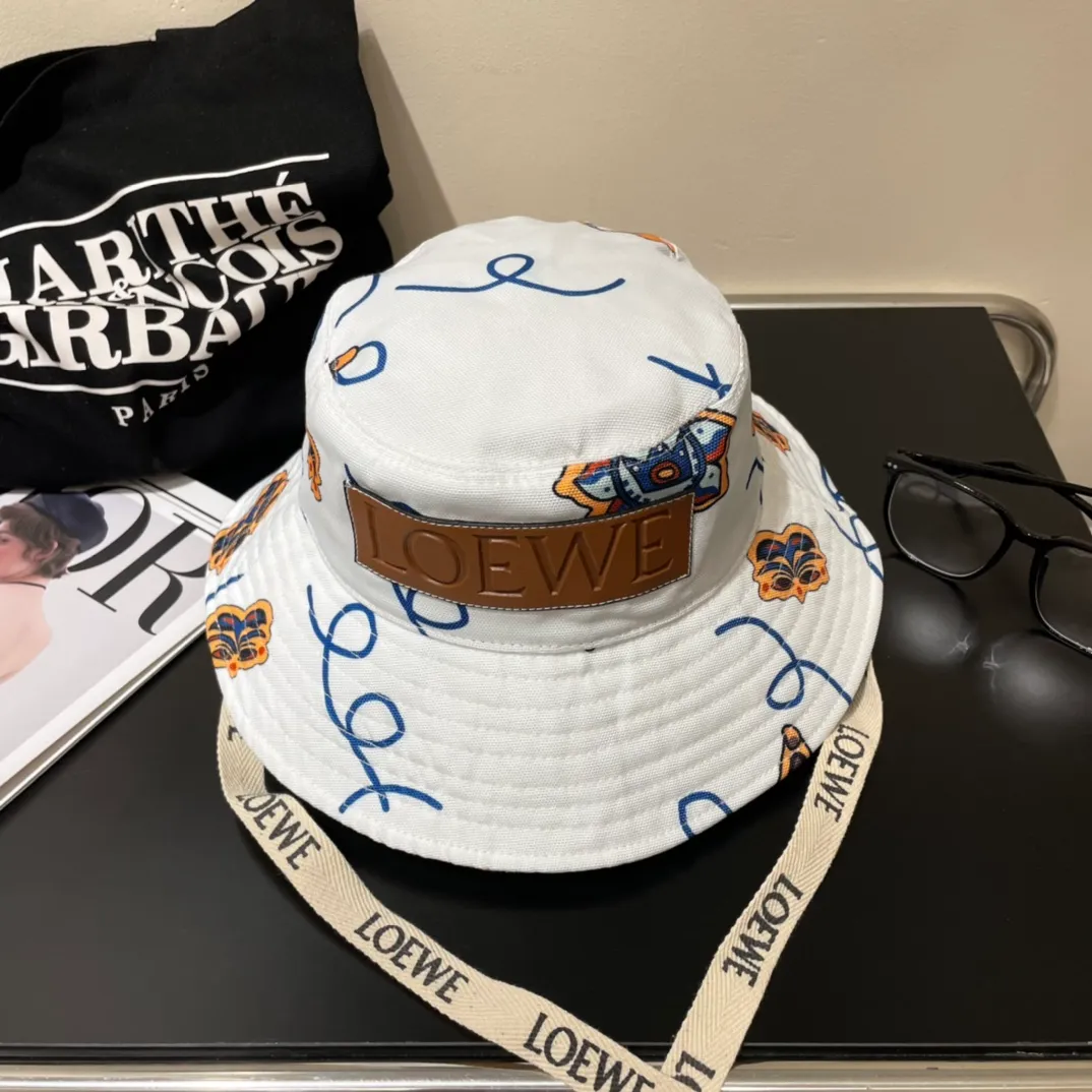 P76 Lowewe🌸 Japanese purchasing agent Yu Shuxin's same style fisherman hat Luojia basin hat water lily mermaid star Wang Yibo sunshade beach hat