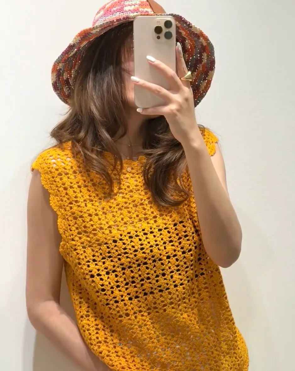 2⃣️5⃣Spring and summer new style️ꫛꫀꪝ❥—— 🖤Loewe logo straw hat 🆕Mixed purple mixed with orange 👌Purely hand-woven raffia 👒Head circumference 55～58cm