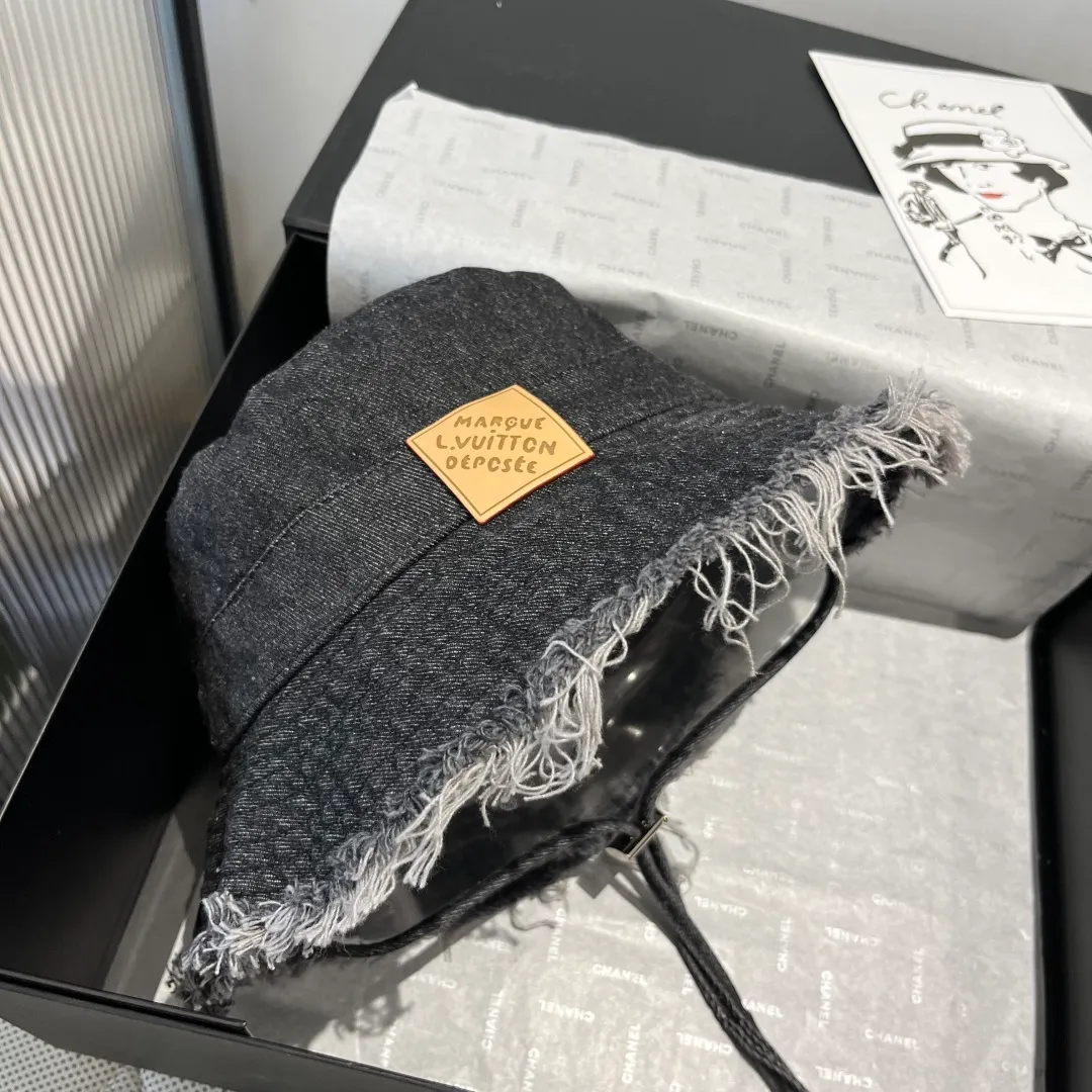 💰100¥ LOEWE denim bucket hat, head circumference 57cm