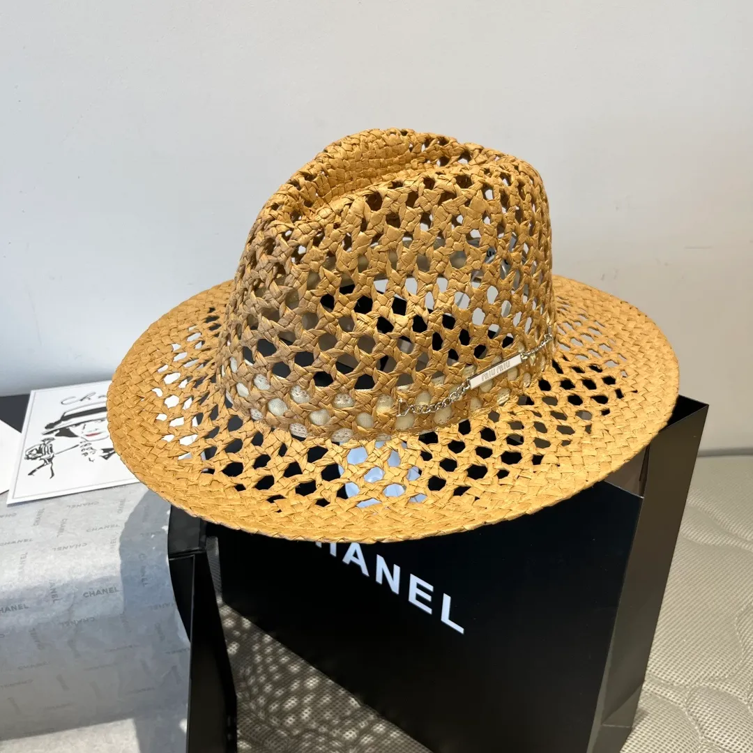 💰130¥ miumiu new top hat, hollow top hat, head circumference 57cm
