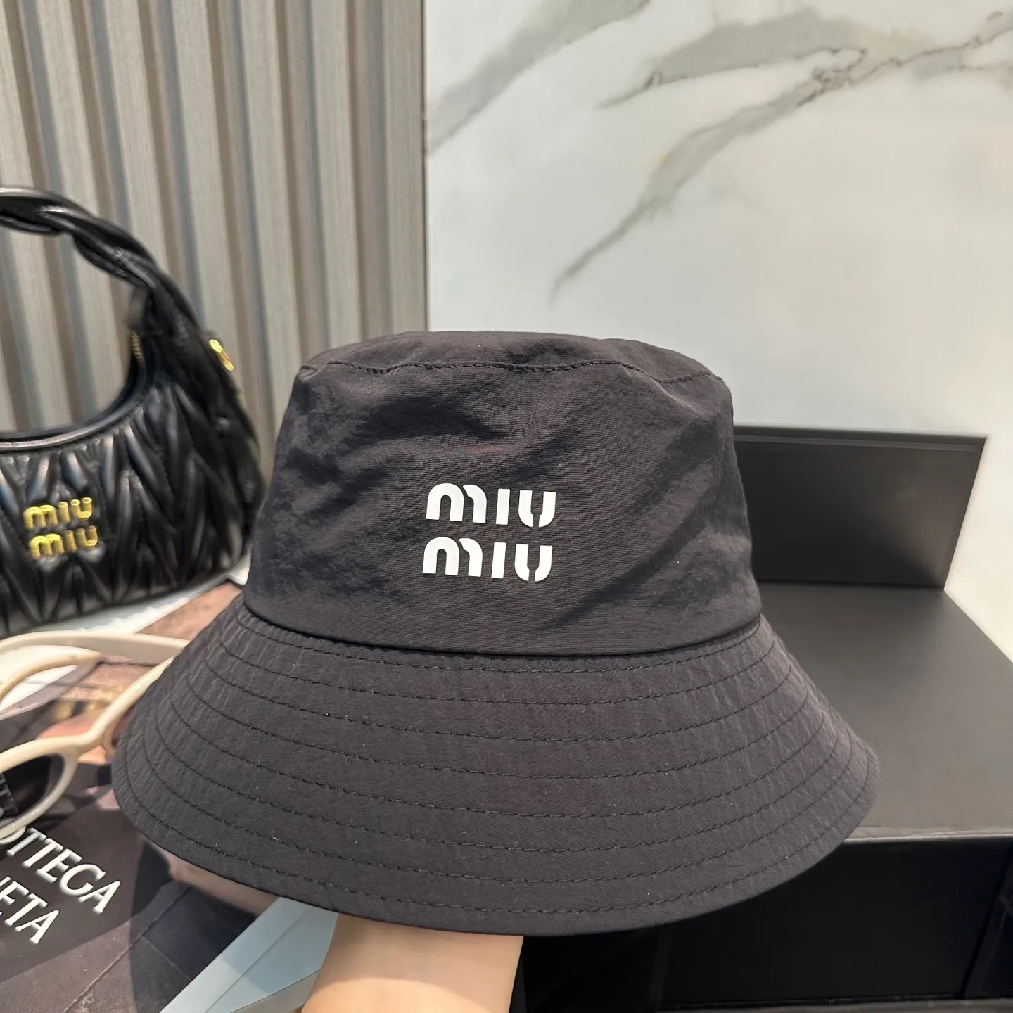 P50 miumiu Miu Miu's new quick-drying simple fisherman hat 🧢Light and breathable, trendy and versatile, Xiaohongshu grows grass, poison Get your boyfriend and cool together