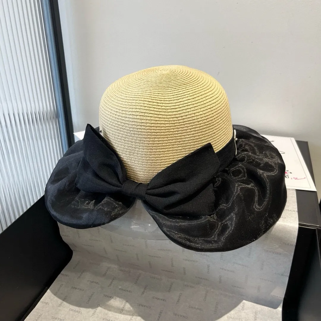 💰120¥ miumiu new lantern hat, sunshade straw hat, anti-UV brim, head circumference 57cm
