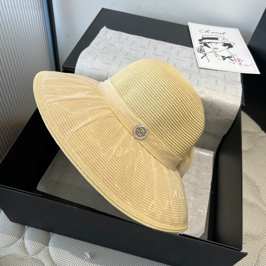💰140¥ miumiu new bow basin hat, high-end customization, head circumference 57cm