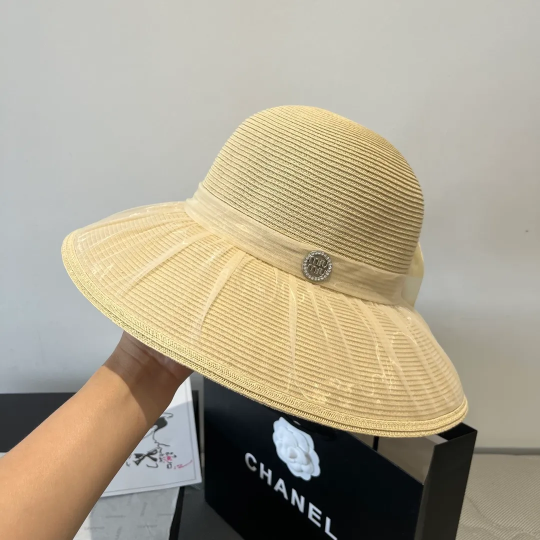 💰140¥ miumiu new bow basin hat, high-end customization, head circumference 57cm