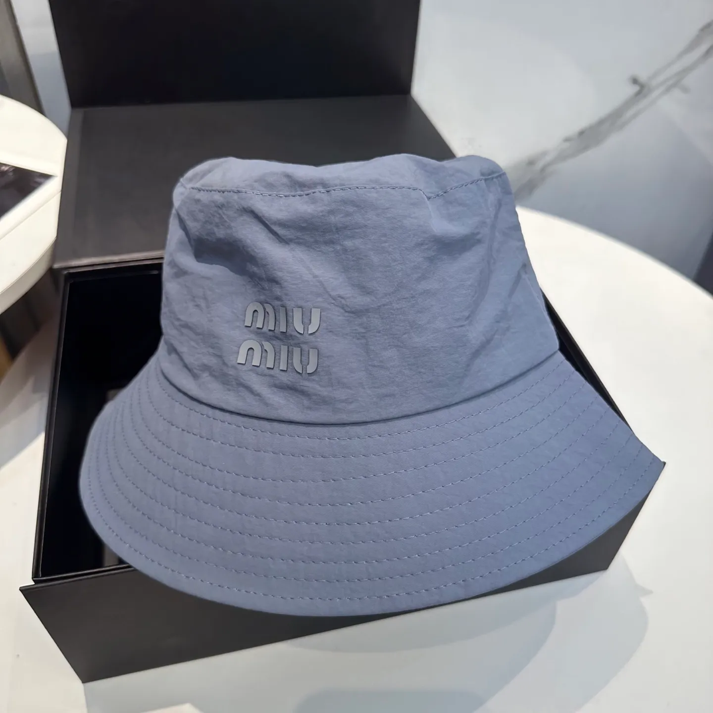 P50 miumiu Miu Miu's new quick-drying simple fisherman hat 🧢Light and breathable, trendy and versatile, Xiaohongshu grows grass, poison Get your boyfriend and cool together