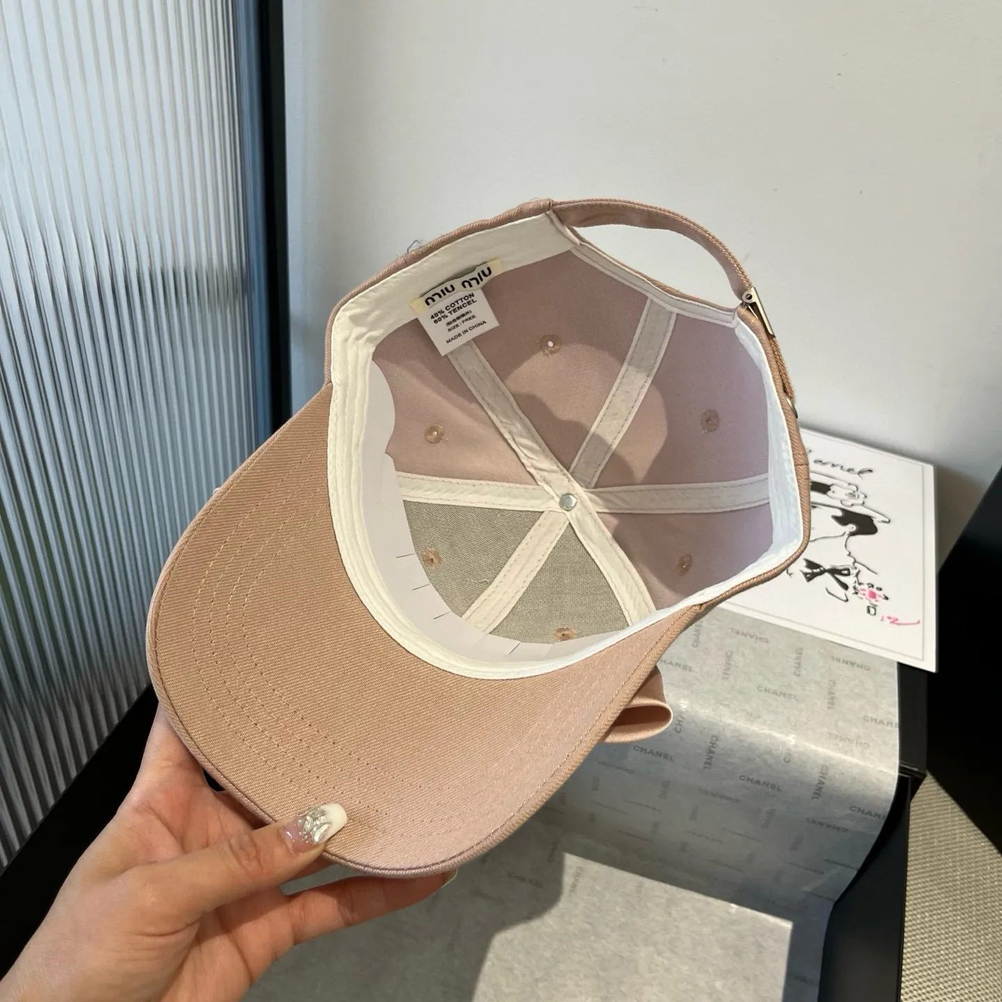💰90¥ miumiu bow cap, high-end customization, head circumference 57cm