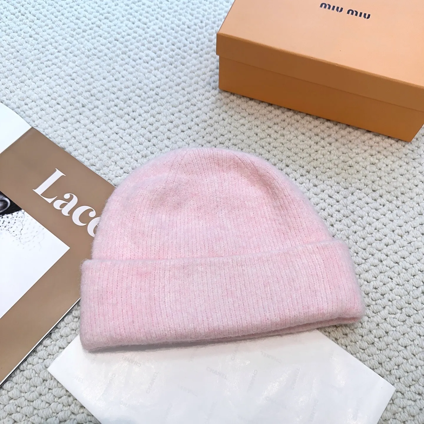 P60 miumiu new knitted hat! High-elastic fabric, classic colors, same style for men and women. Miu’s popular knitted hat! Xiaohongshu’s new product is released, it’s so 🉑️, high-elastic fabric, classic color