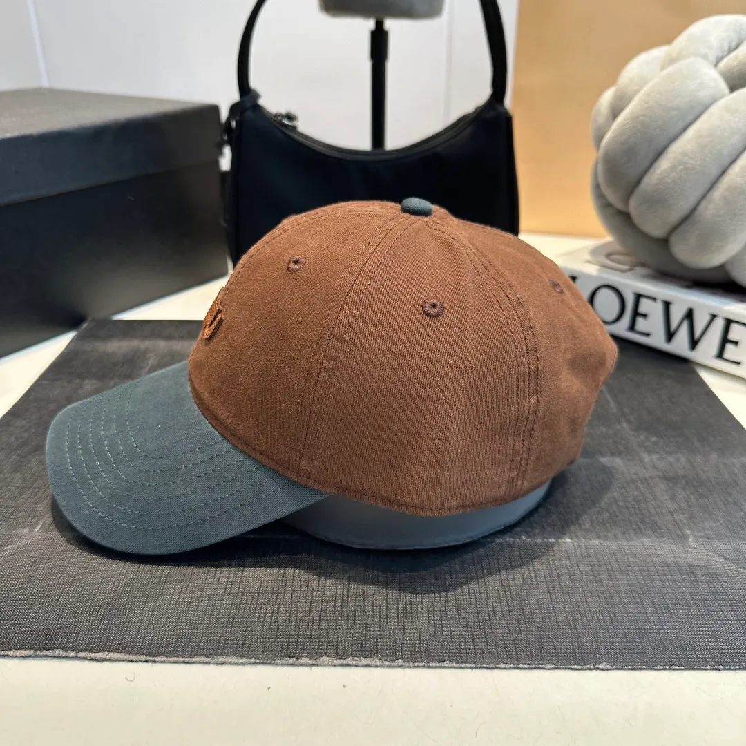 P60 miumiu new 25 spring and summer baseball cap, widened to show small head, new logo embroidery for spring and summer, same style for men and women