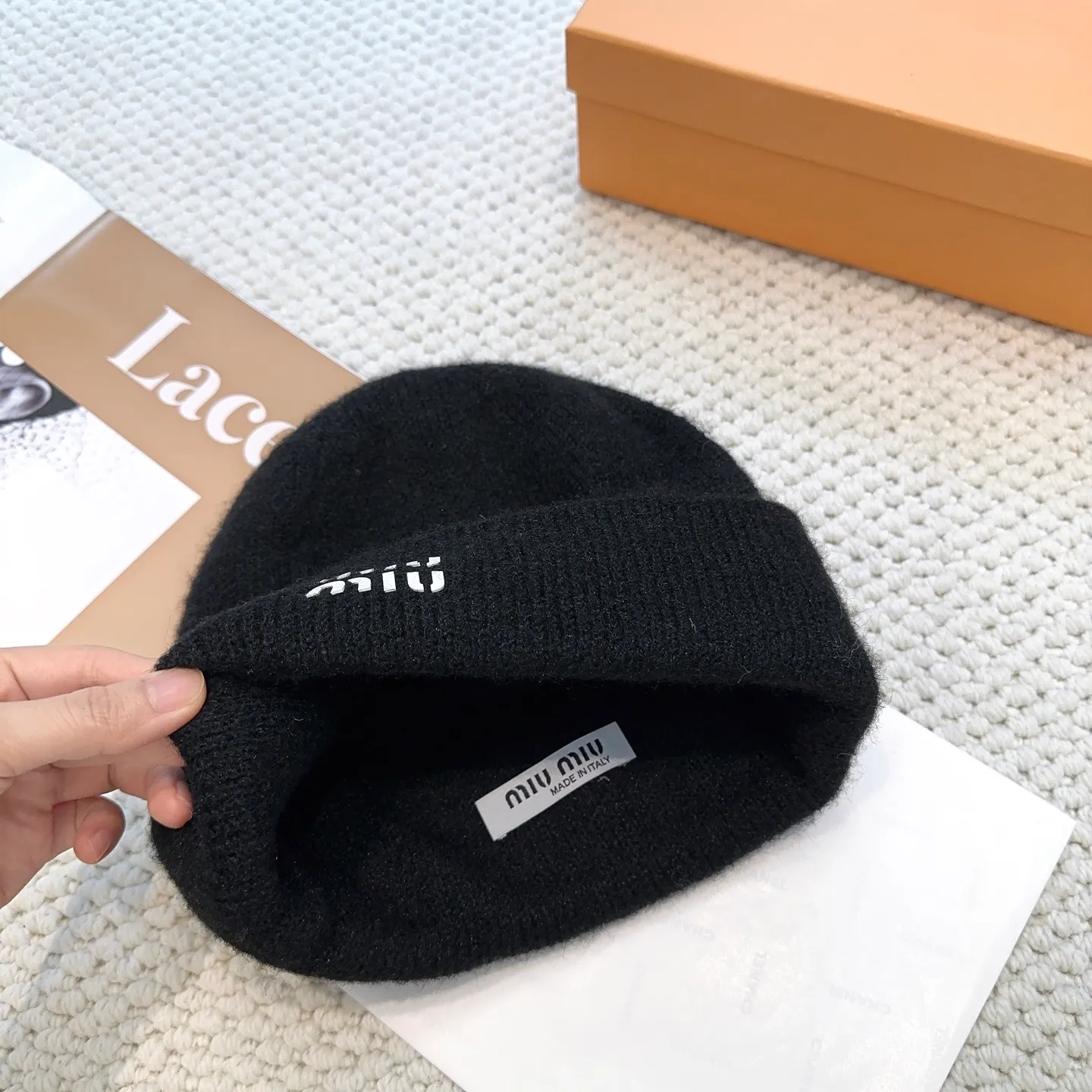 P50 miumiu new knitted hat! High-elastic fabric, classic colors, same style for men and women. Miu’s popular knitted hat! Xiaohongshu’s new product is released, it’s so 🉑️, high-elastic fabric, classic color