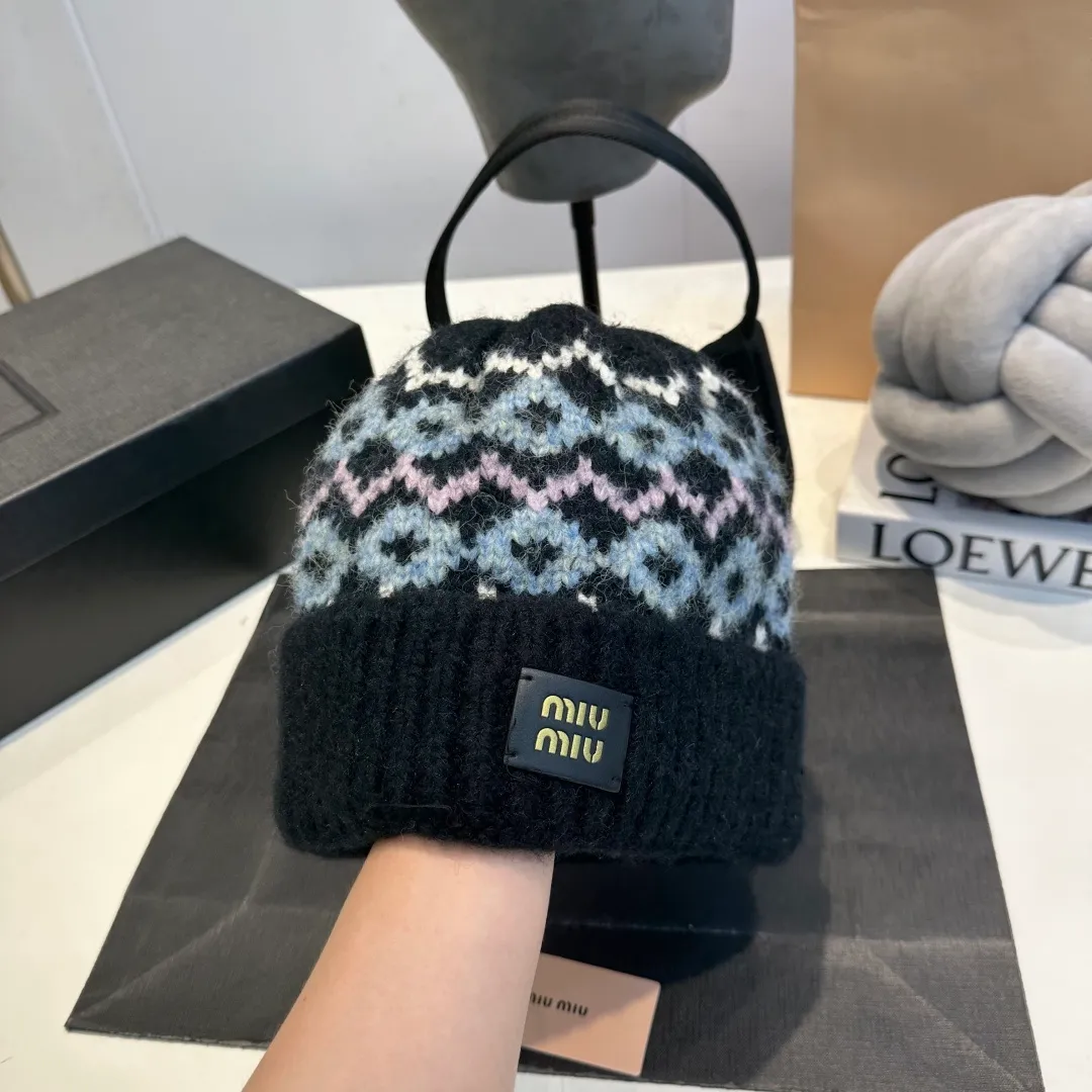 P56 miumiu new autumn and winter woolen hat
