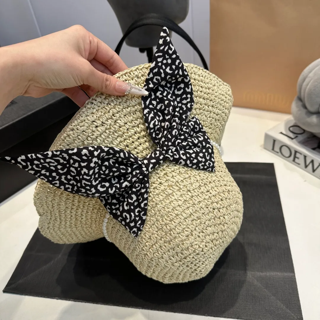 P60 miumiu new flat-top sun hat, straw sun hat, head circumference 57cm