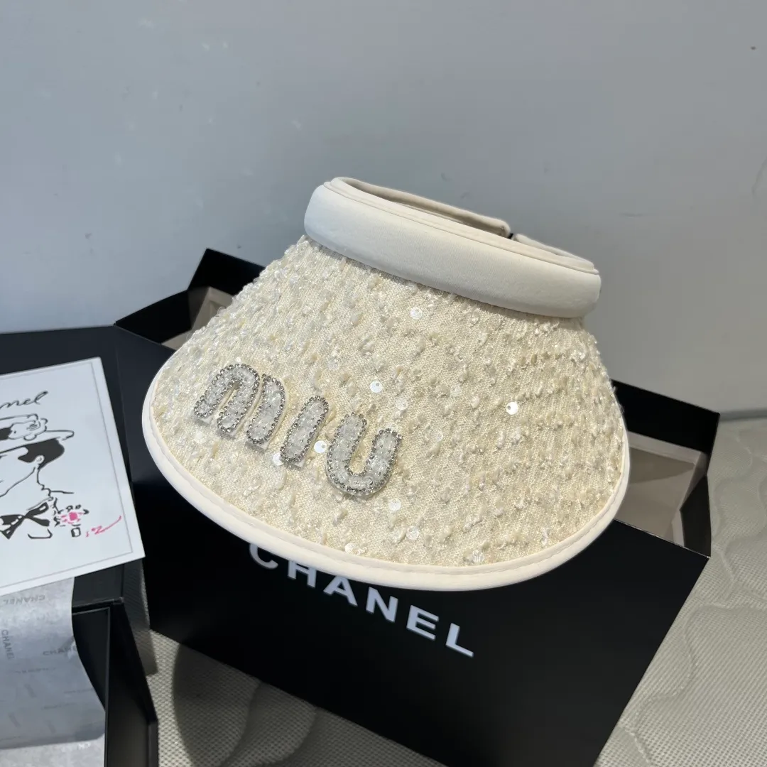 💰90¥ miumiu new empty top sun hat